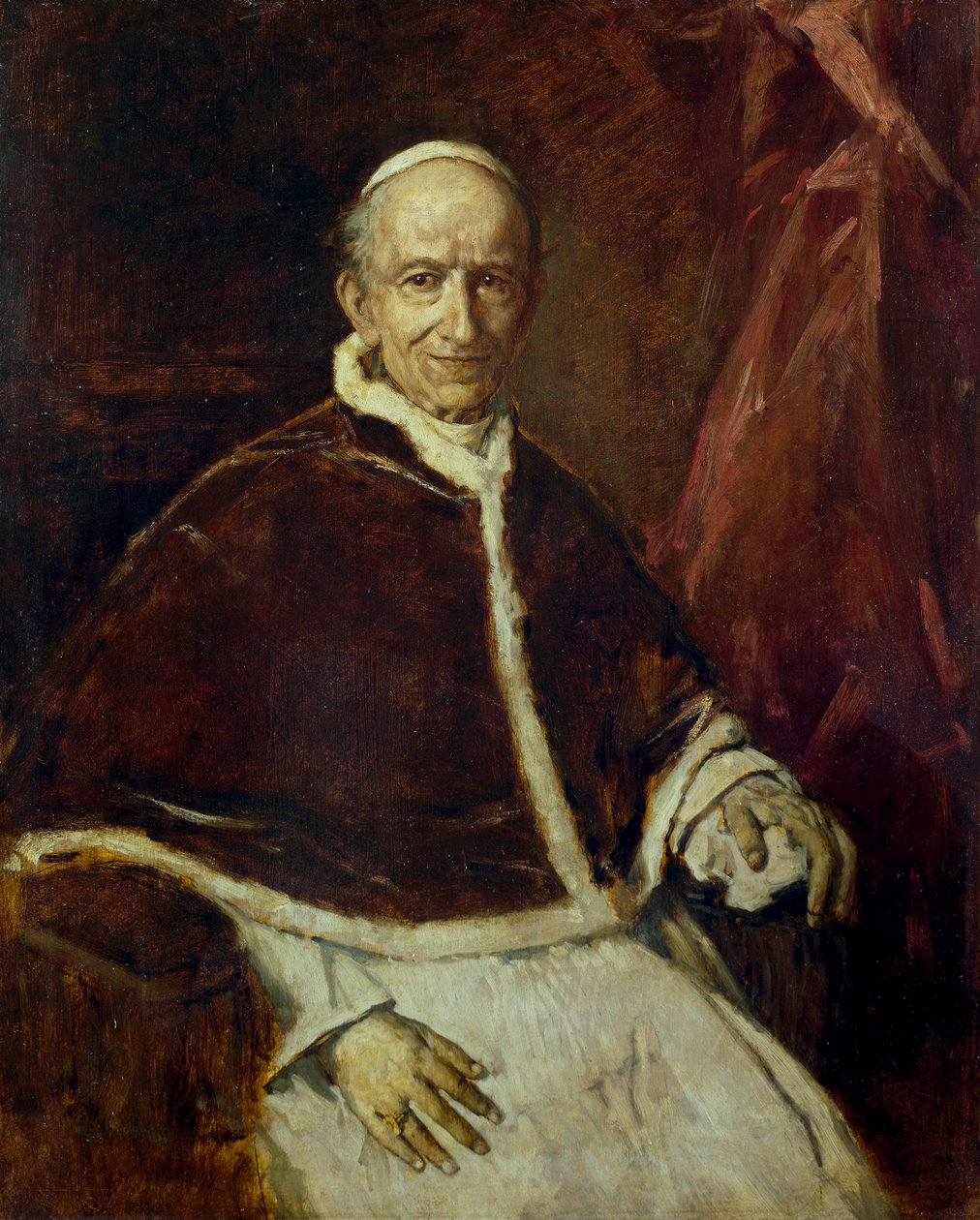 Papa Leão XIII de Franz von Lenbach