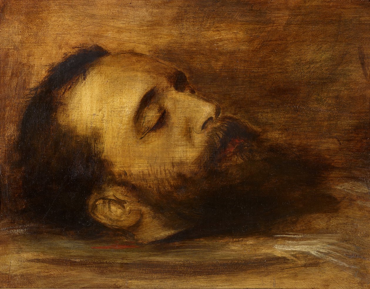 Retrato de Hermann Levi como João Batista de Franz von Lenbach