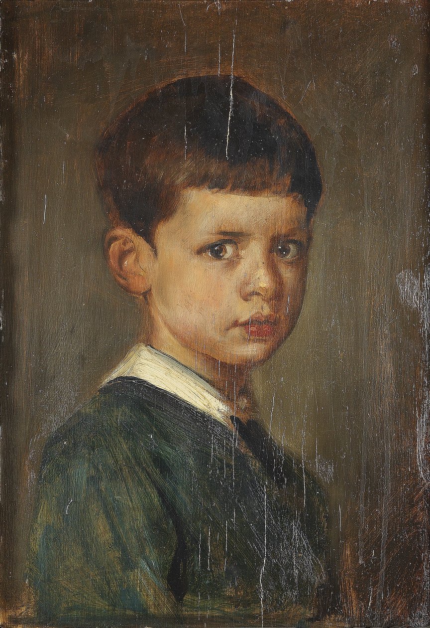Retrato do príncipe herdeiro Rupprecht da Baviera (1869-1955) de Franz von Lenbach