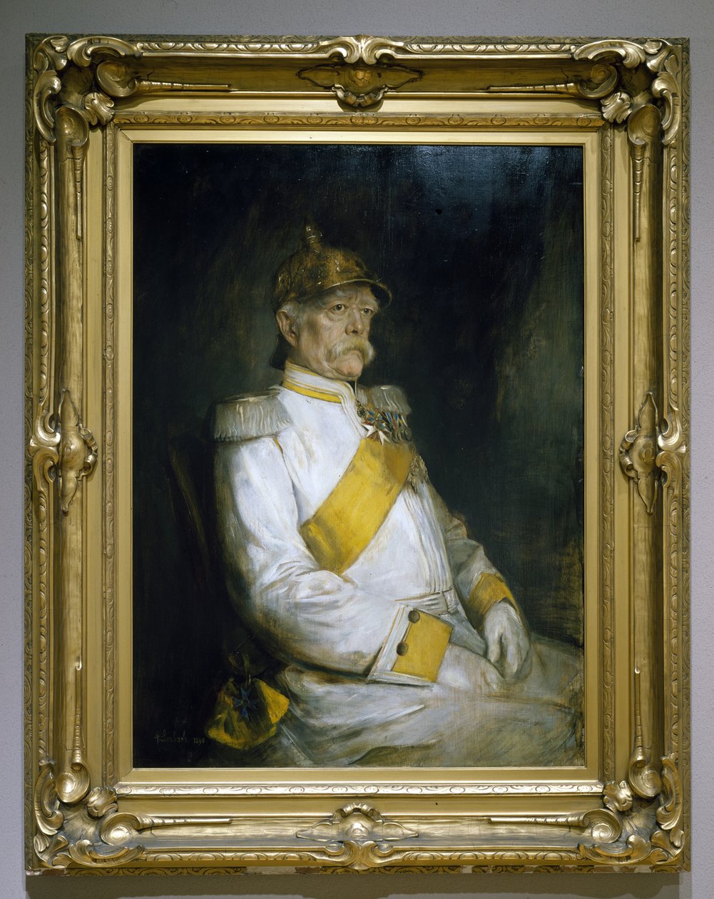 Retrato de Otto Eduard Leopold von Bismarck de Franz von Lenbach