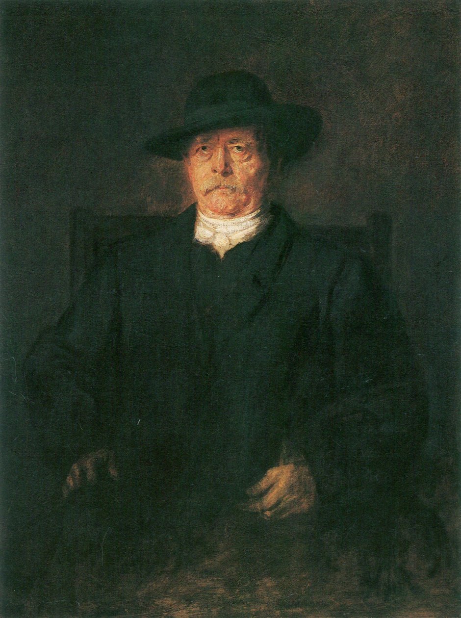Retrato de Otto von Bismarck de Franz von Lenbach