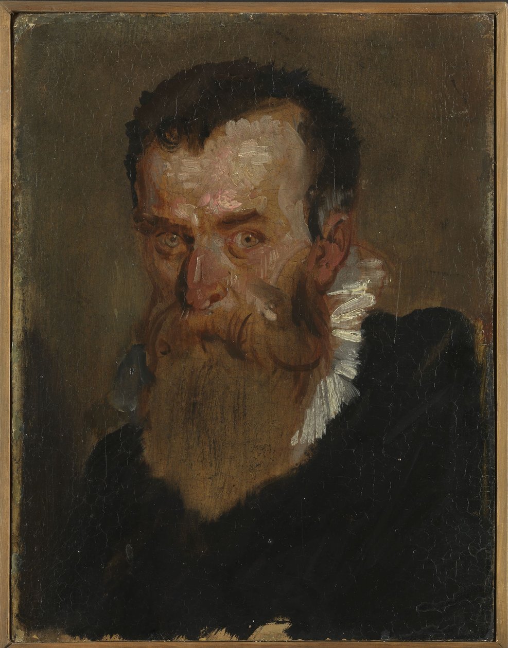 Estudo de retrato de Franz von Lenbach