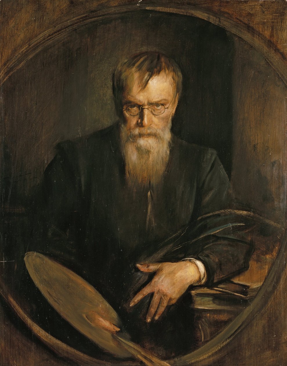Auto-retrato de Franz von Lenbach