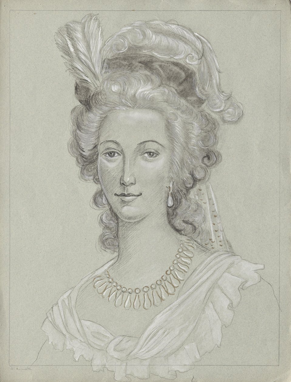 Rainha Maria Antonieta de Franz von Matsch