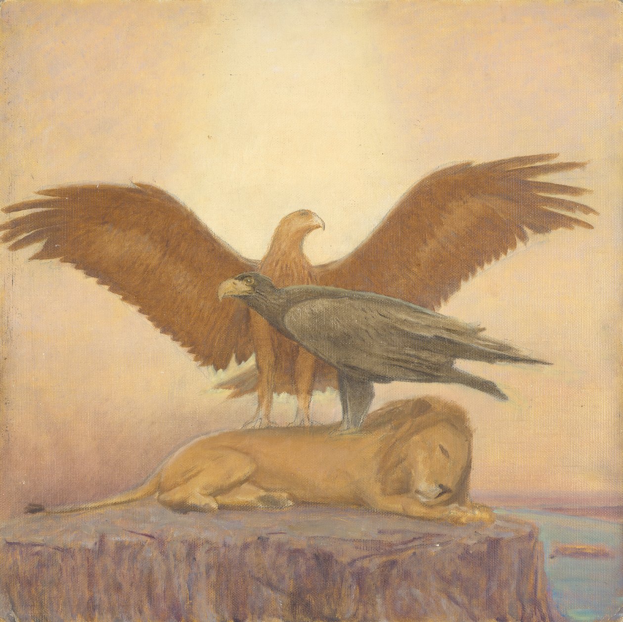 Estudo de animais de Franz von Matsch
