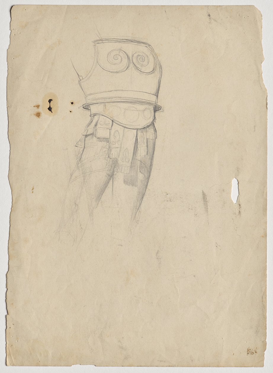Torso com couraça de peito de Franz von Matsch