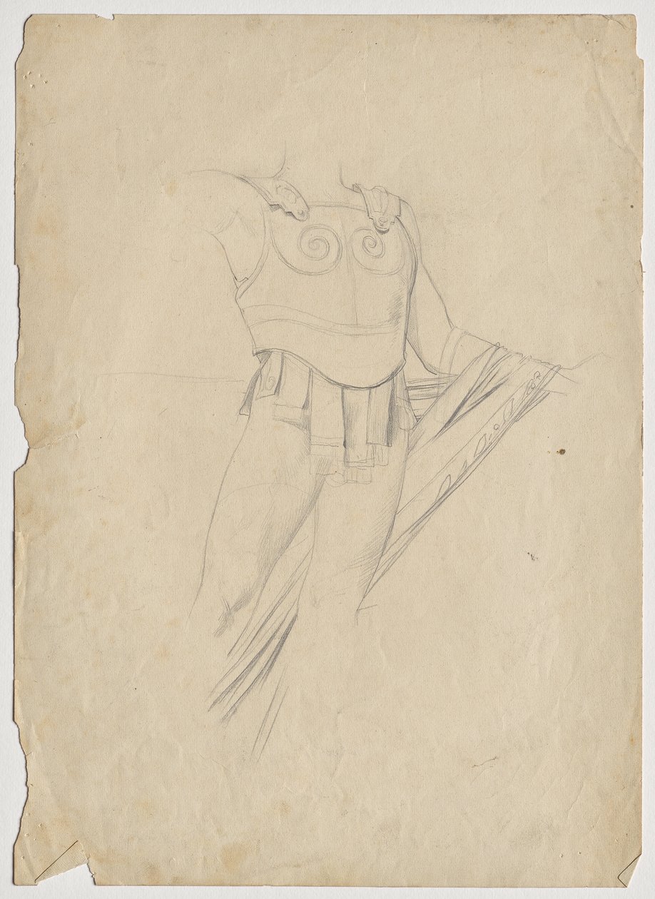 Torso com couraça de peito de Franz von Matsch