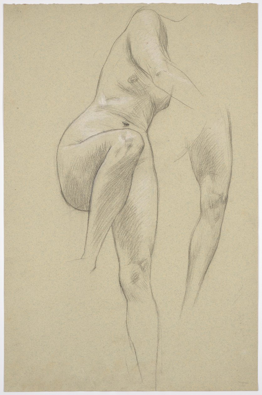 Estudo de nu feminino de Franz von Matsch