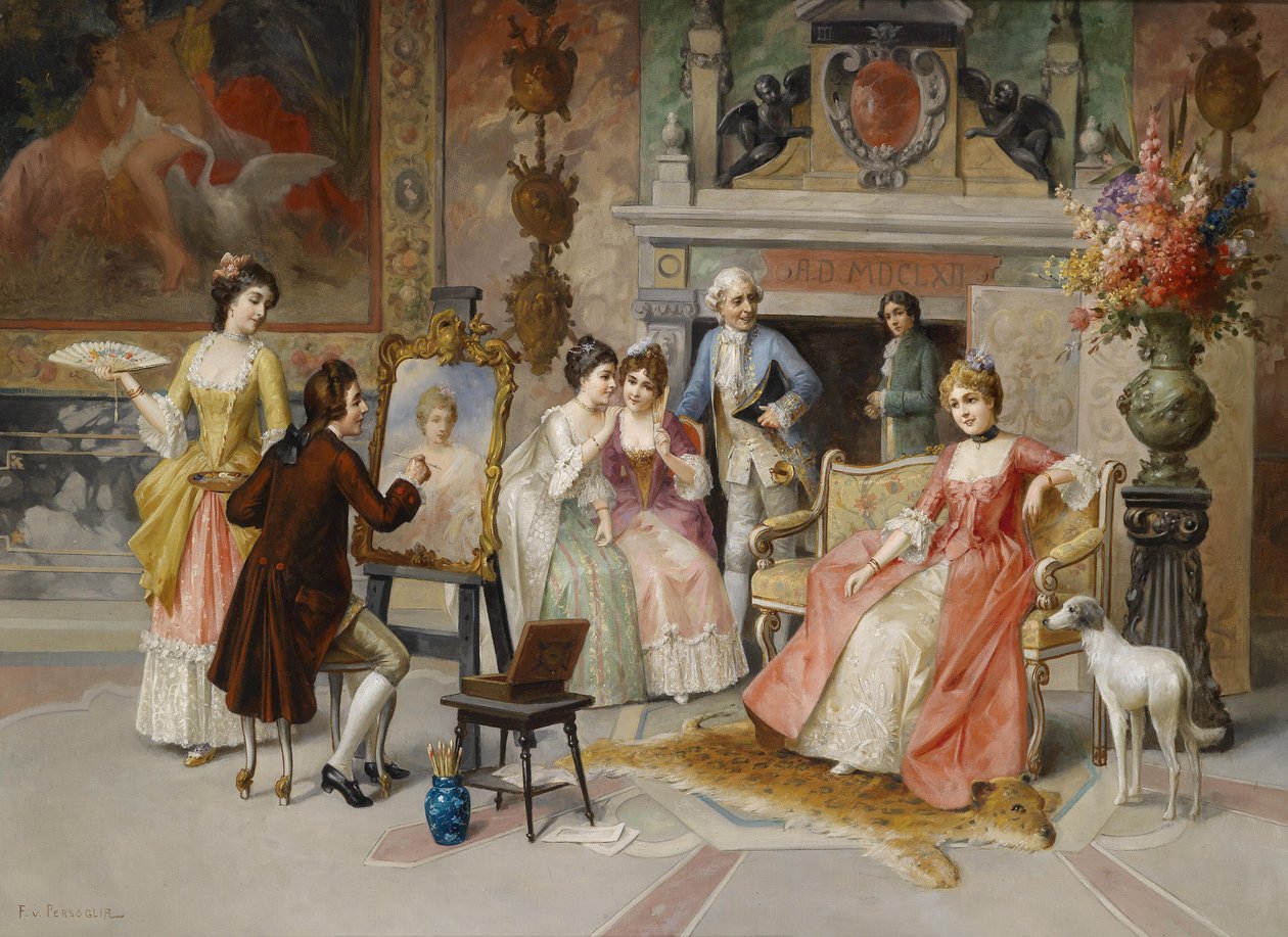 Portraitmaler de Franz von Persoglia