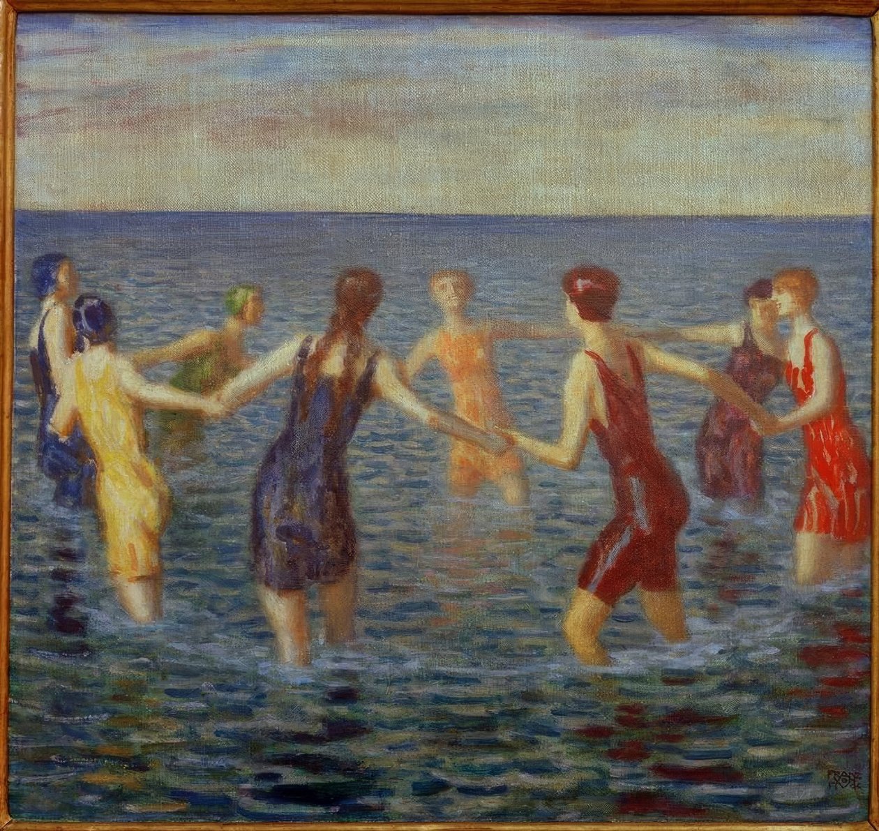 Mulheres de banho de Franz von Stuck