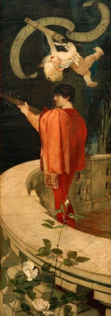 Canção de amor de Franz von Stuck