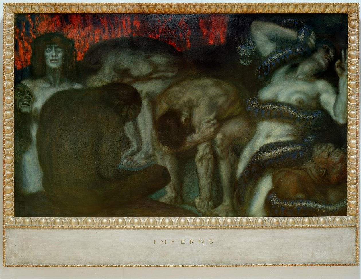Inferno de Franz von Stuck