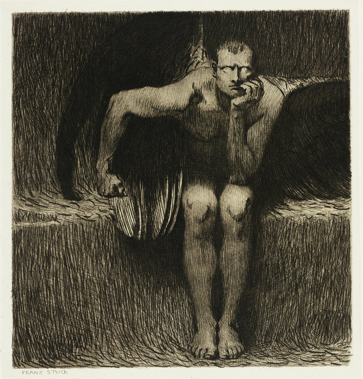 Lúcifer de Franz von Stuck