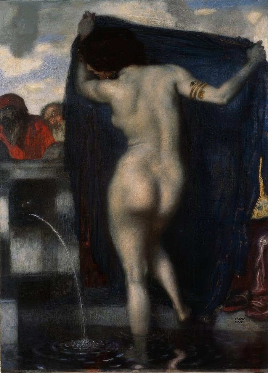 Susanna no banho de Franz von Stuck