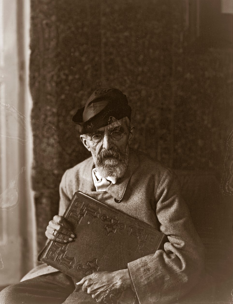 Retrato do pintor italiano Domenico Morelli (1826-1901) de Fratelli Alinari Fratelli Alinari