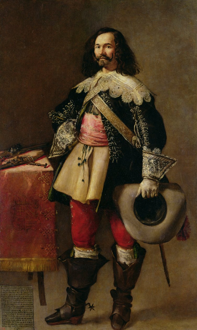 Don Tiburcio de Redin e Cruzat de Fray Juan Andres Rizi