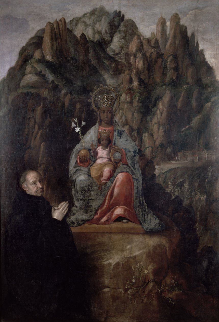 A Virgem de Montserrat de Fray Juan Andres Rizi