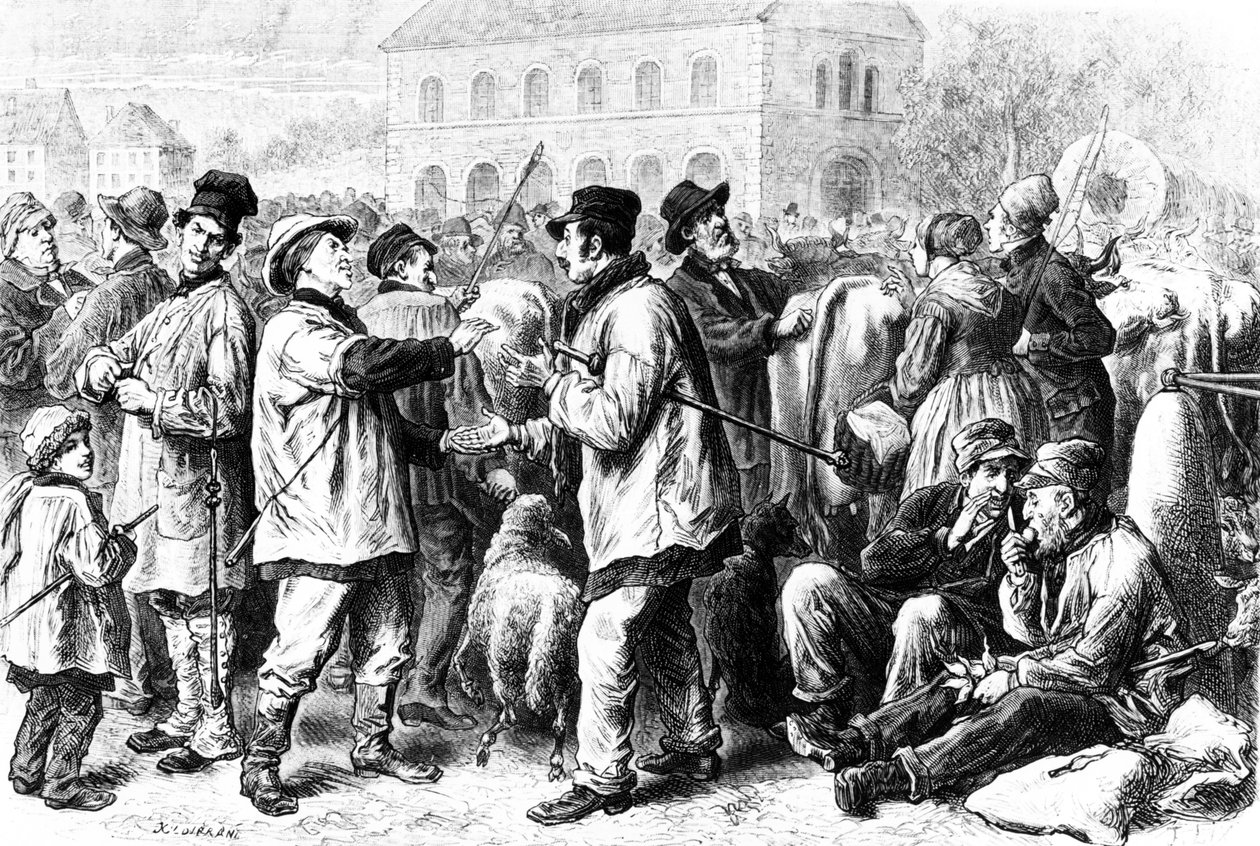 Judeus de Sundgau, final do século XIX de Frederic Theodore Lix