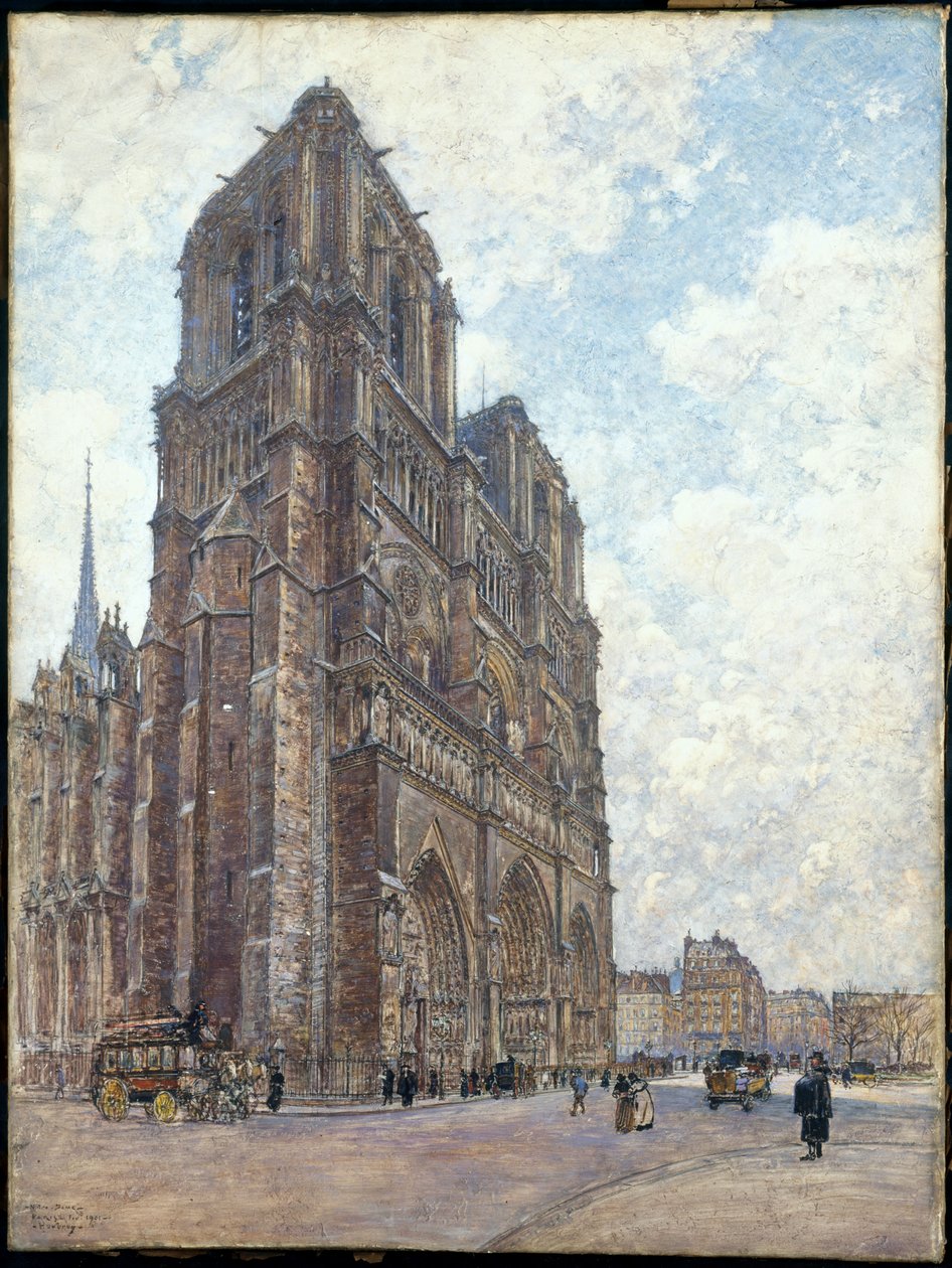 Francês: Notre-Dame de Paris de Frederic Anatole Houbron