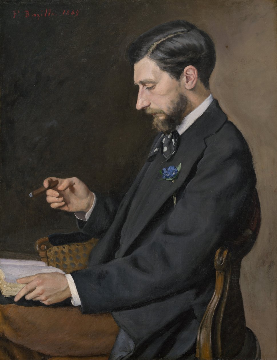 Edmond Mestre, 1869. de Frédéric Bazille
