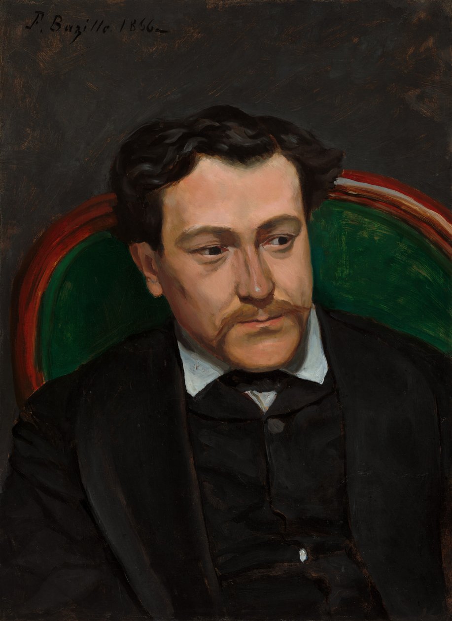 Edouard Blau, provavelmente 1869. de Frédéric Bazille