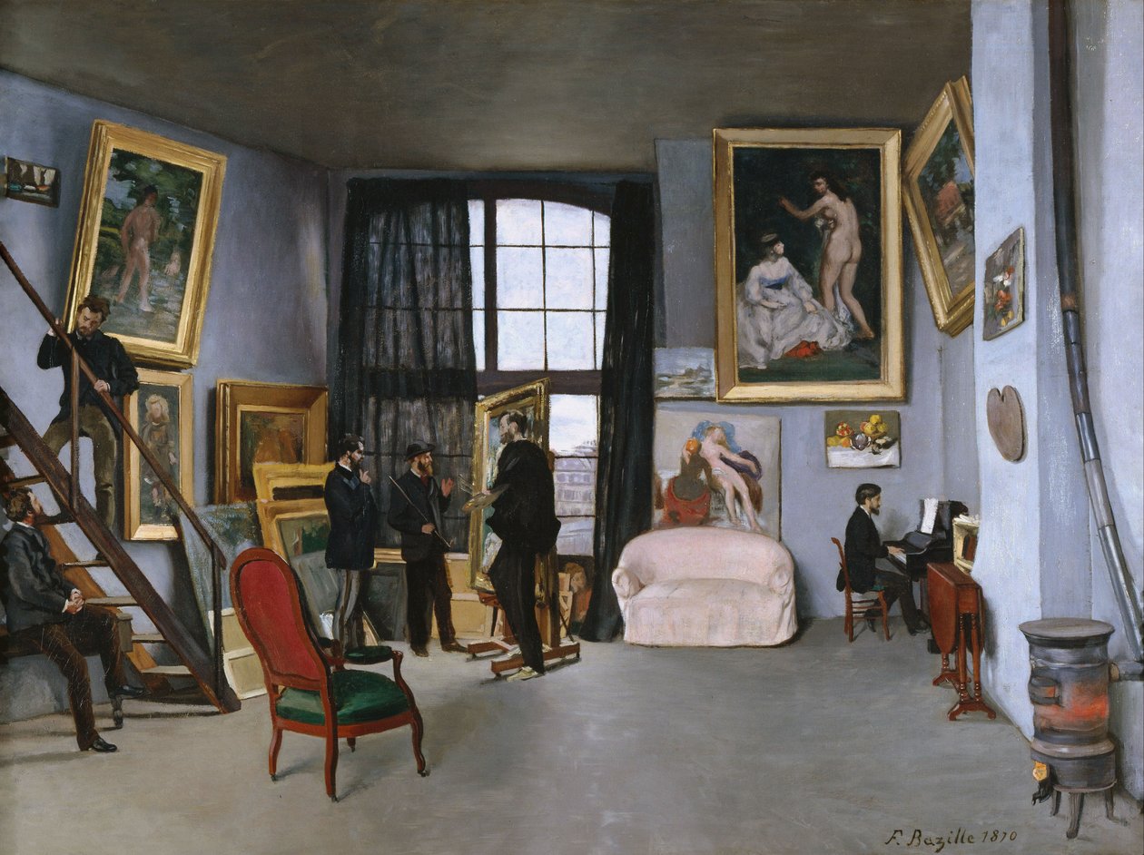O atelier de Bazille de Frédéric Bazille