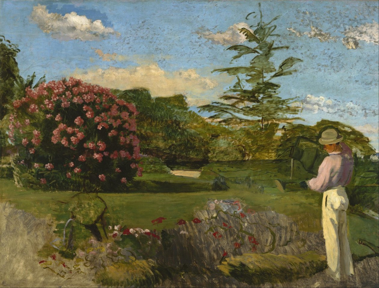 O pequeno jardineiro de Frédéric Bazille