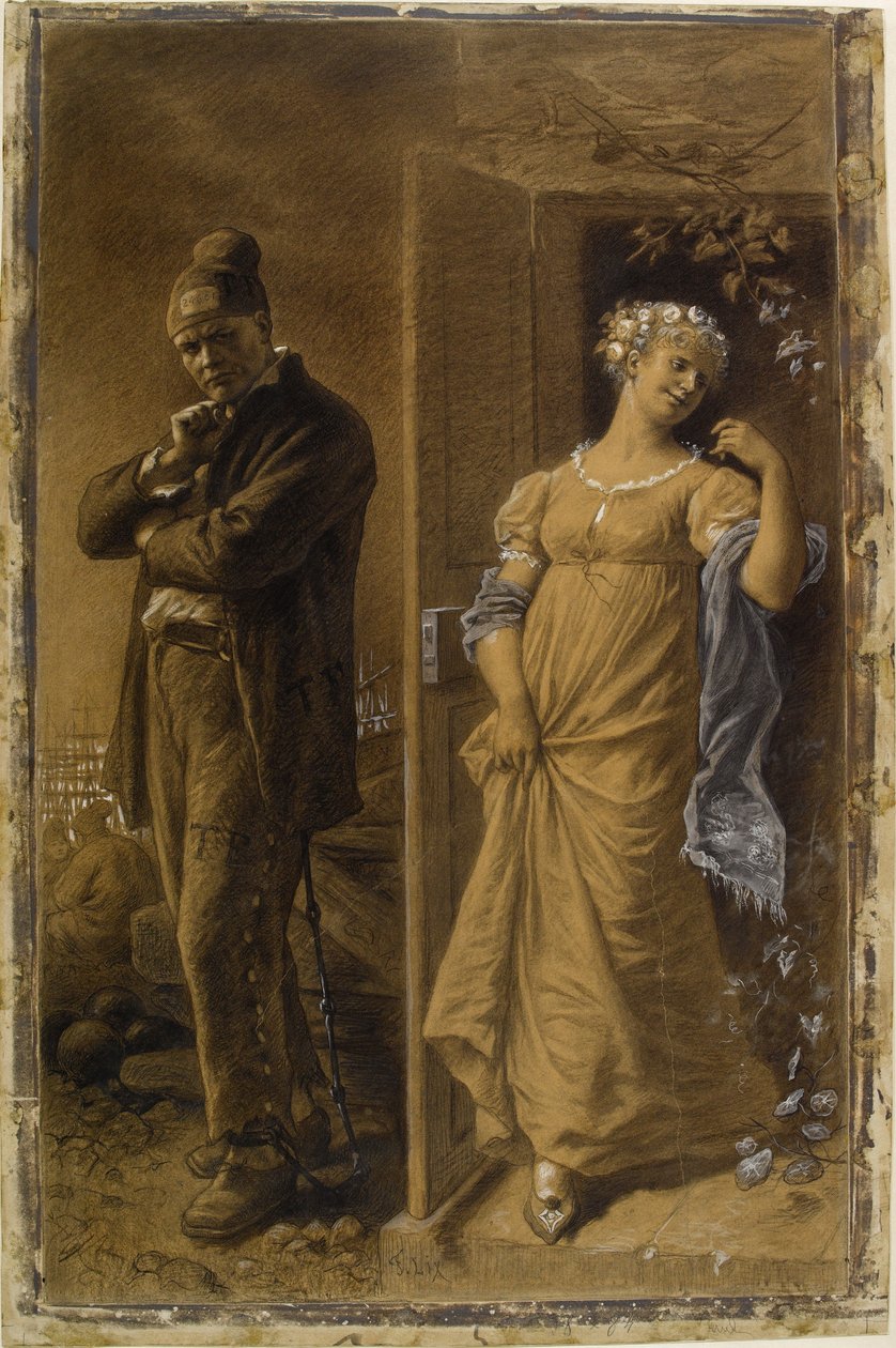 Frédéric Lix - O condenado e a prostituta de Frederic Theodore Lix