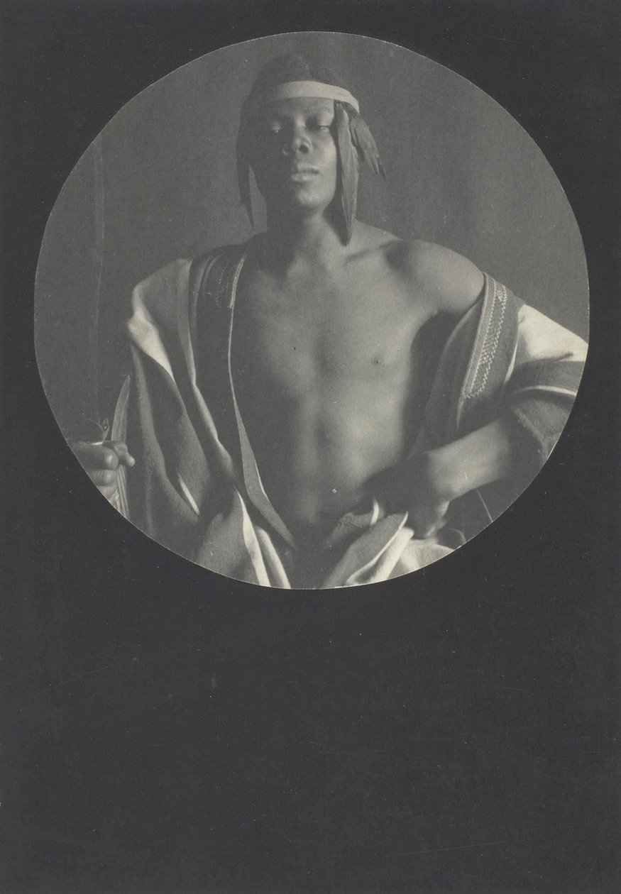 Monarca Etíope, 1897, impresso c. 1902. de Fred Holland Day