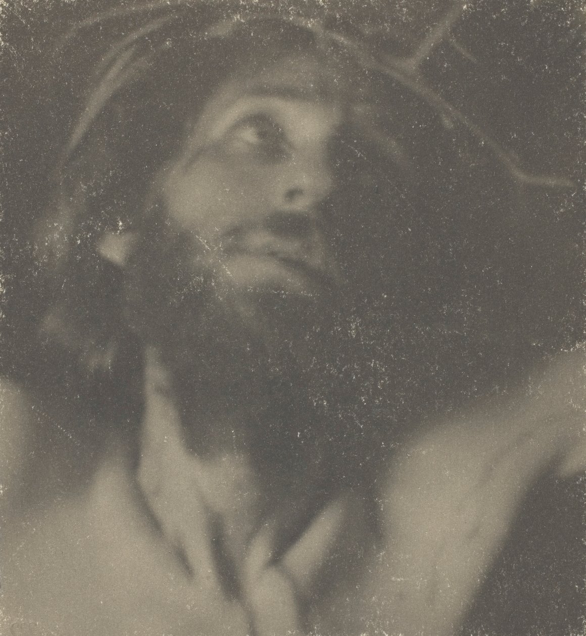 Estudo da Cabeça de Cristo, 1898. de Fred Holland Day