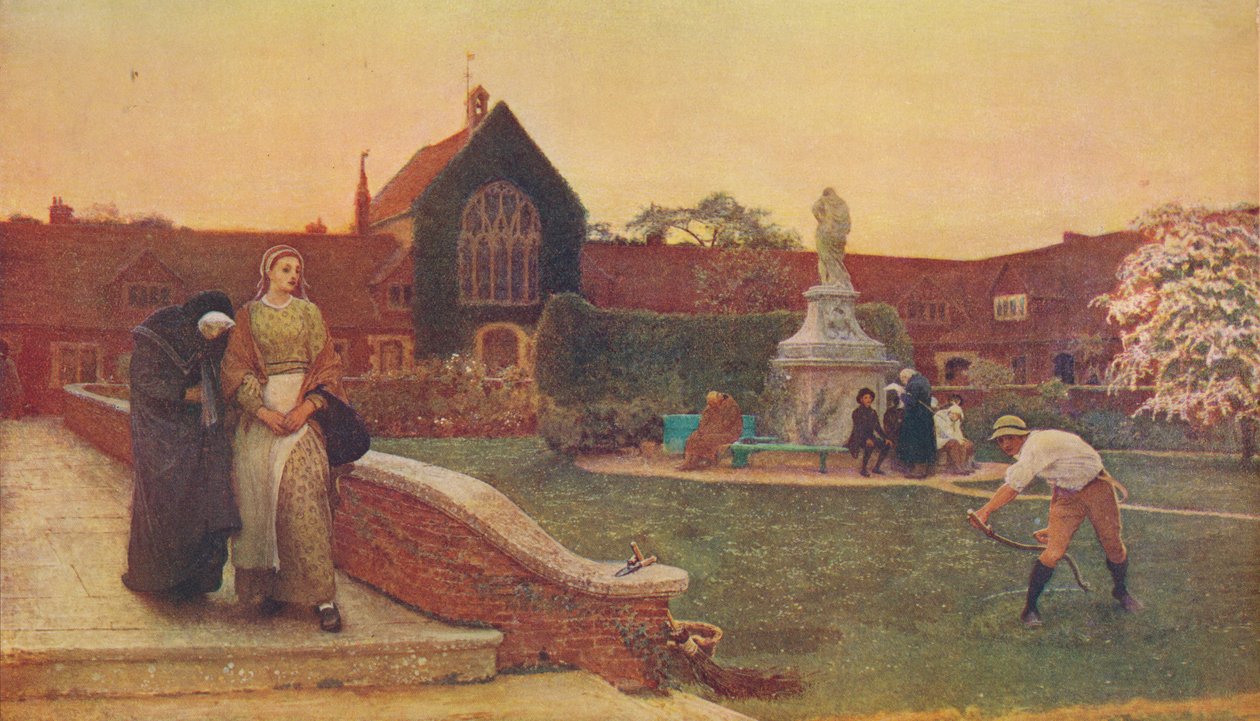 O porto do refúgio, 1872, c1900 de Fred Walker