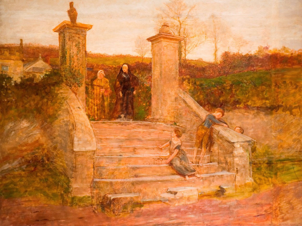 O Portão Velho, 1868. de Fred Walker