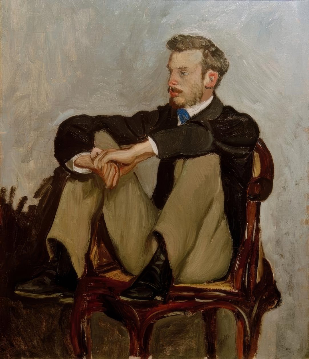 Pierre Auguste Renoir de Jean Frederic Bazille