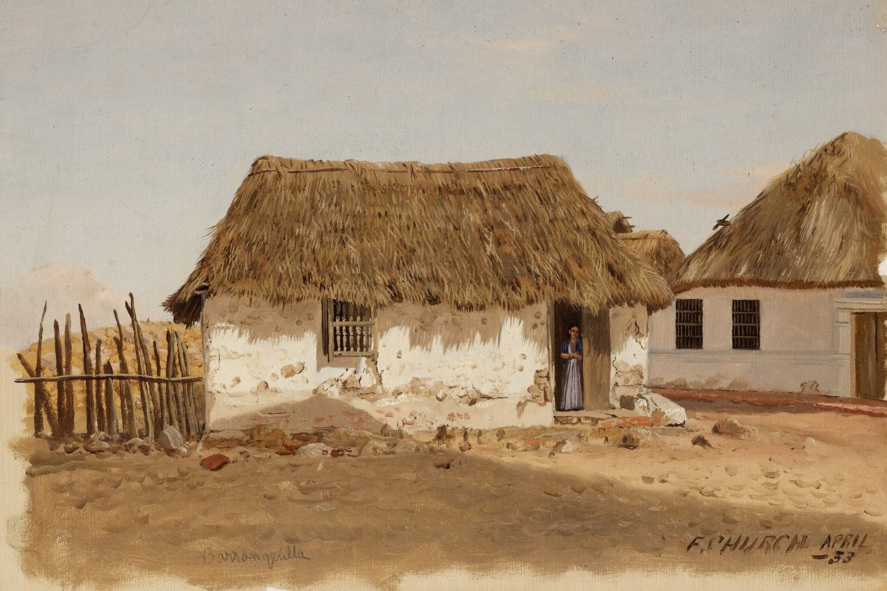 Colômbia, Barranquilla, duas casas de Frederic Edwin Church