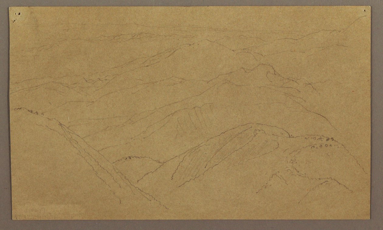 paisagem; para de Frederic Edwin Church