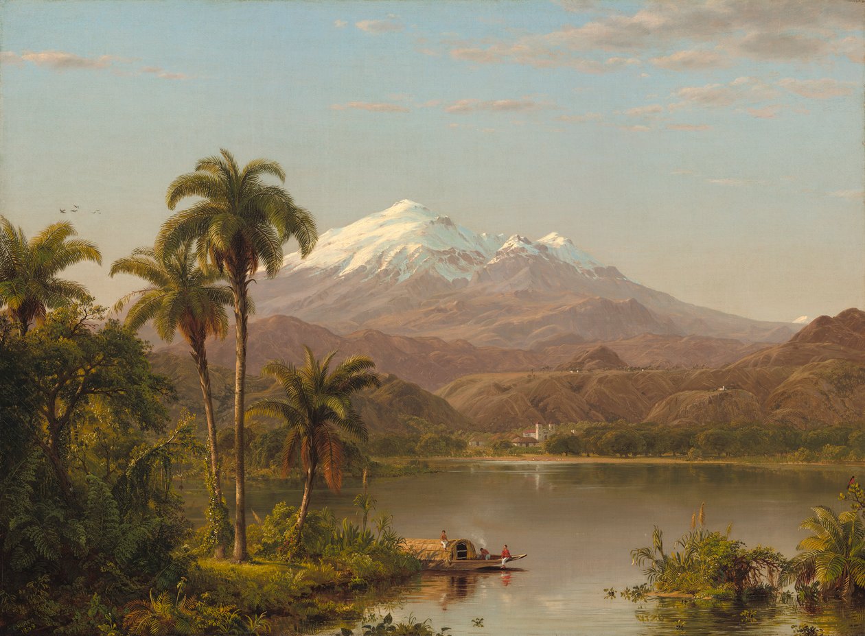 Tamaca Palms, 1854 de Frederic Edwin Church