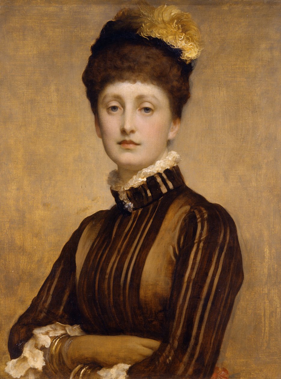 May Prinsep (1853-1935) 1885 de Frederic Leighton