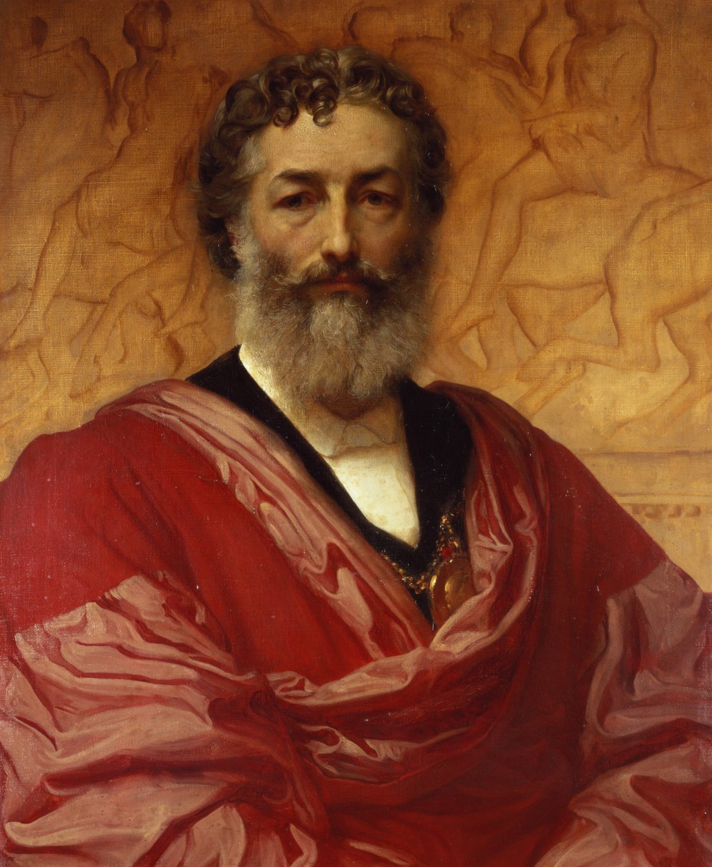 Auto-retrato, 1880 de Frederic Leighton