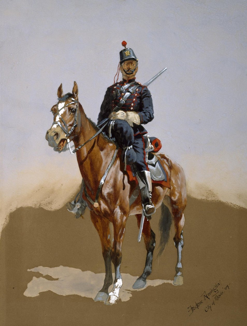 O Gendarme de Frederic Remington