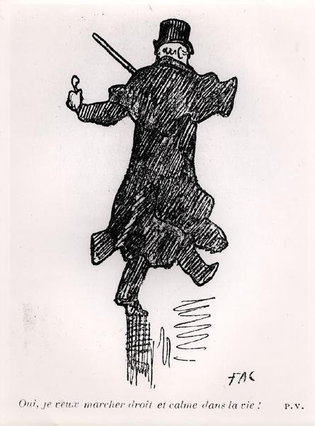 Paul Verlaine no final da sua vida, de 