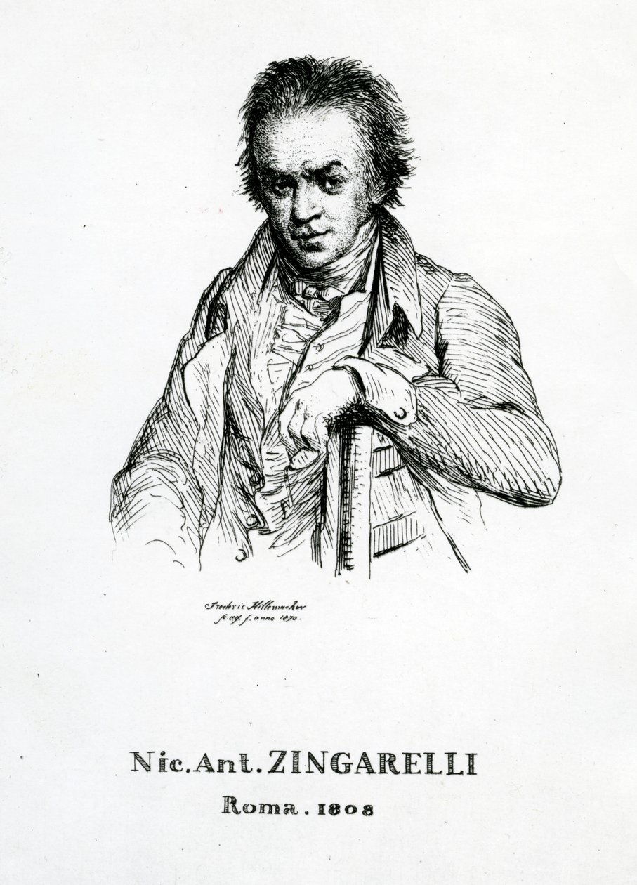 Niccolo Antonio Zingarelli, 1870 de Frederic Desire Hillemacher