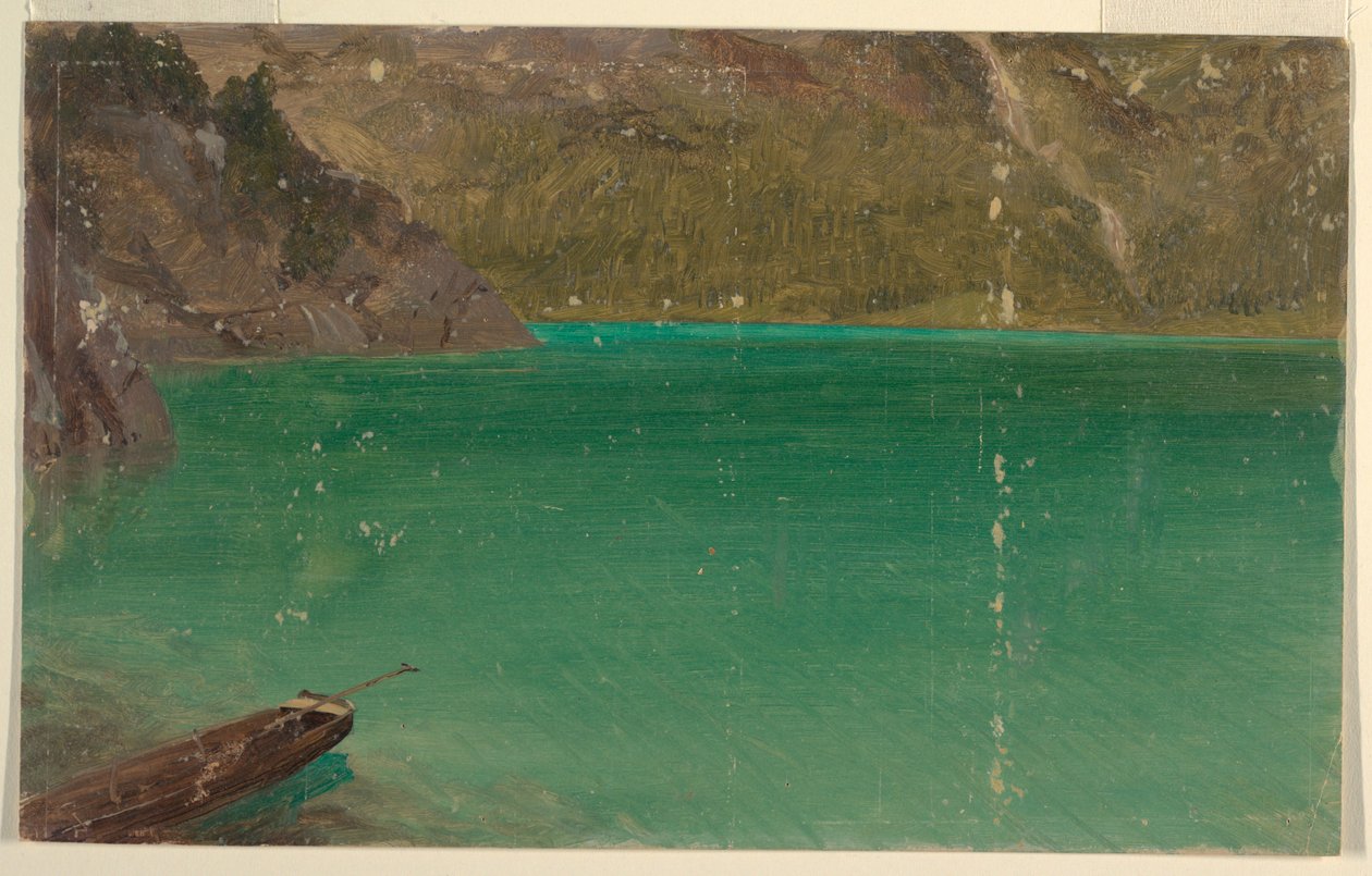 Lago alpino (Baviera ou Suíça) de Frederic Edwin Church