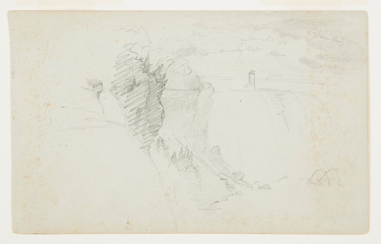 Cataratas Americanas, Rio Niágara de Frederic Edwin Church