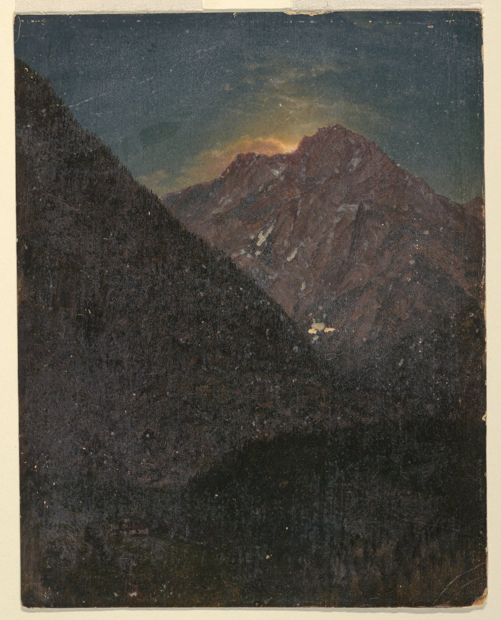 Paisagem Alpina (Baviera ou Suíça) de Frederic Edwin Church