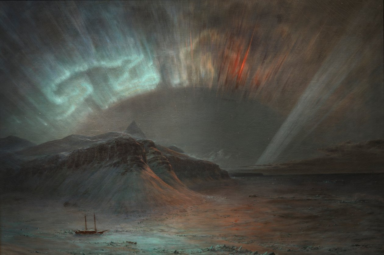 Aurora Boreal de Frederic Edwin Church