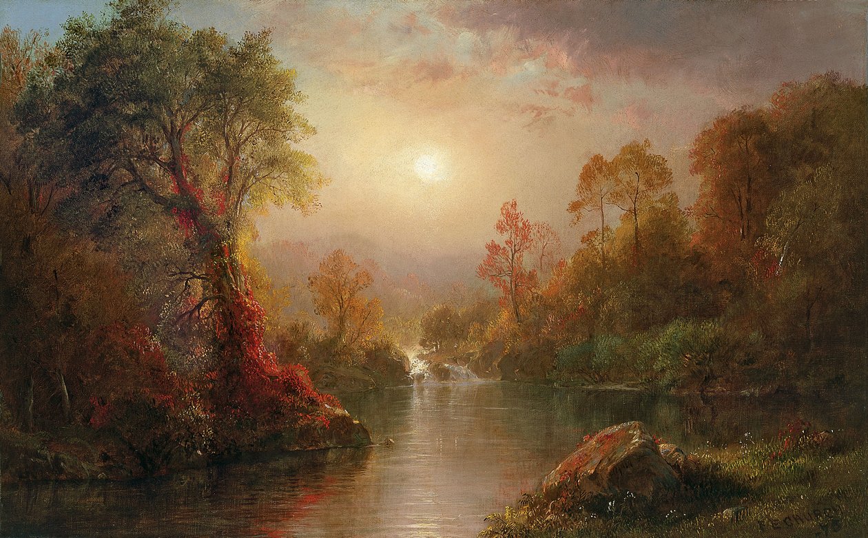 outono de Frederic Edwin Church