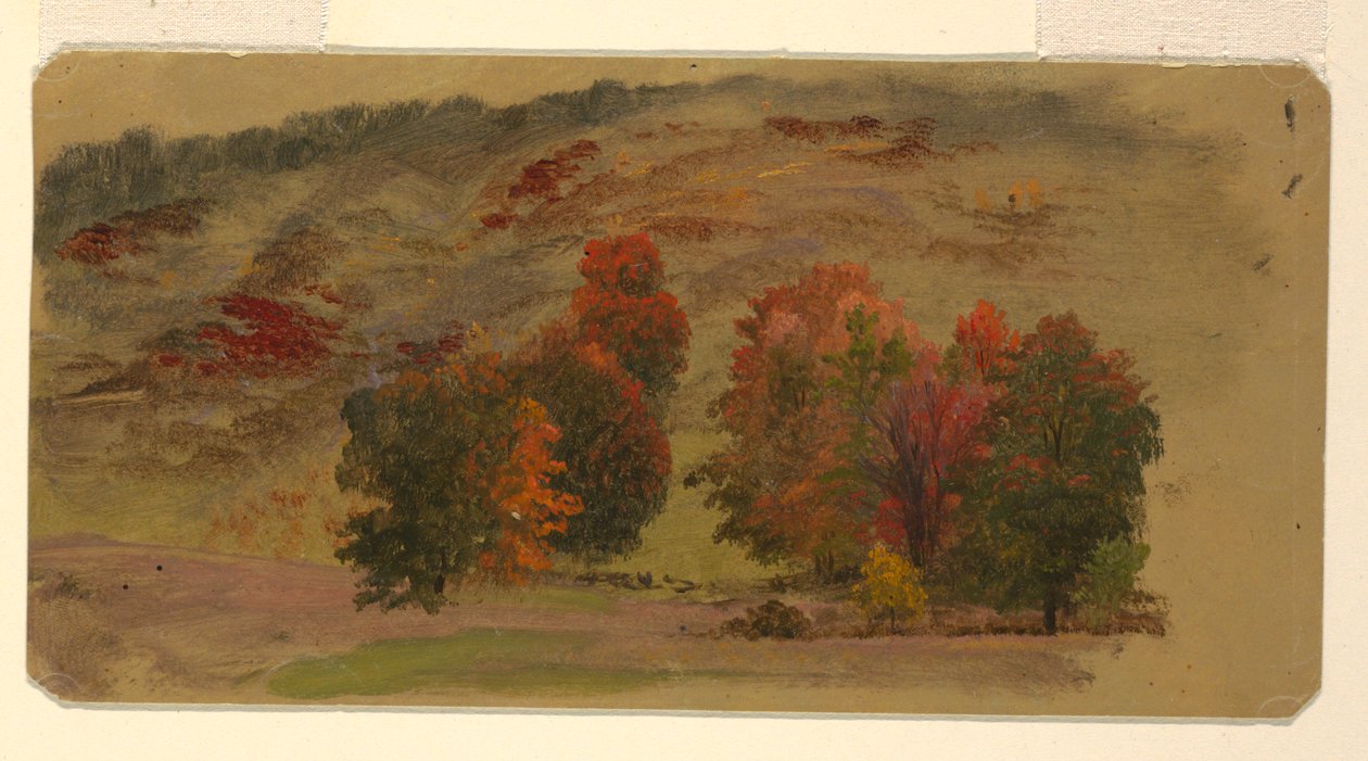Paisagem de outono de Frederic Edwin Church
