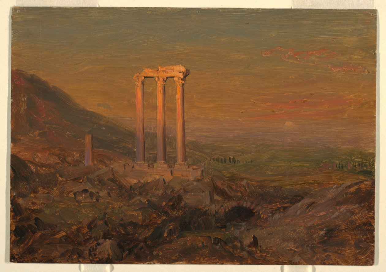 Ruínas Clássicas, Síria de Frederic Edwin Church