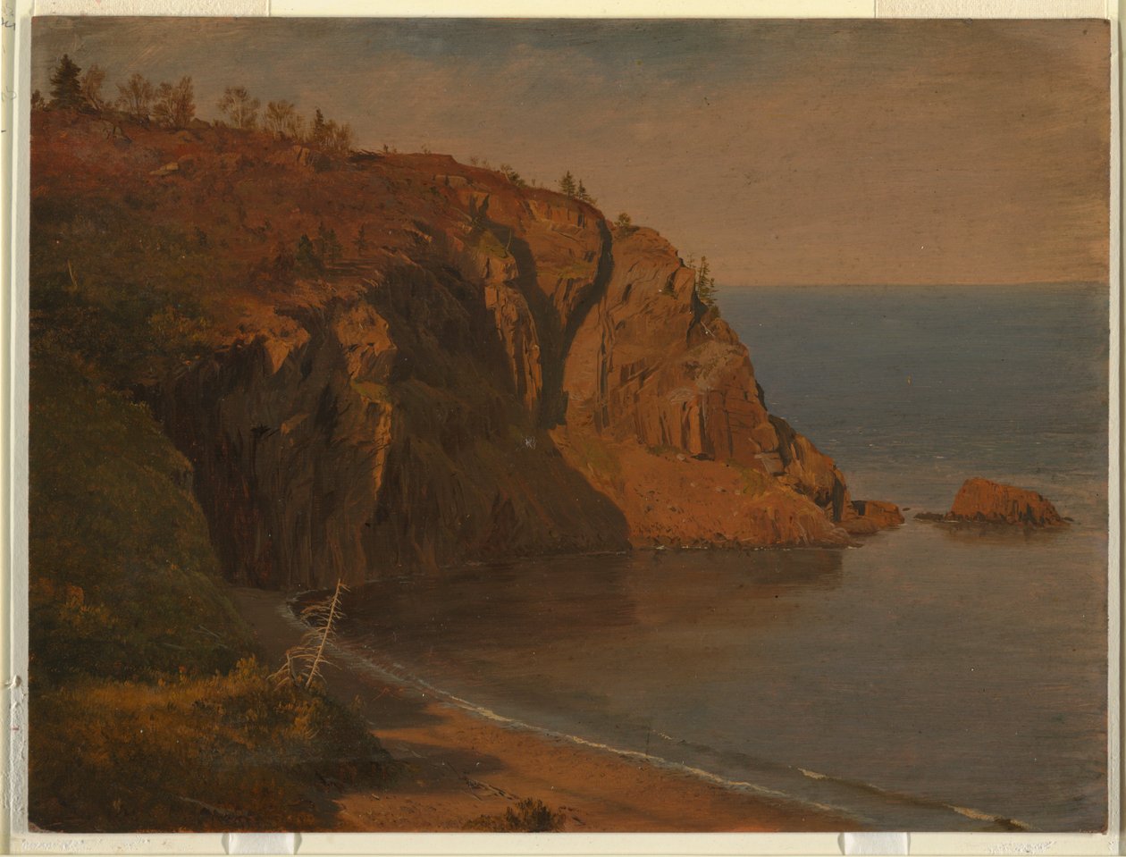 Costa de Grand Manan Island, Canadá de Frederic Edwin Church