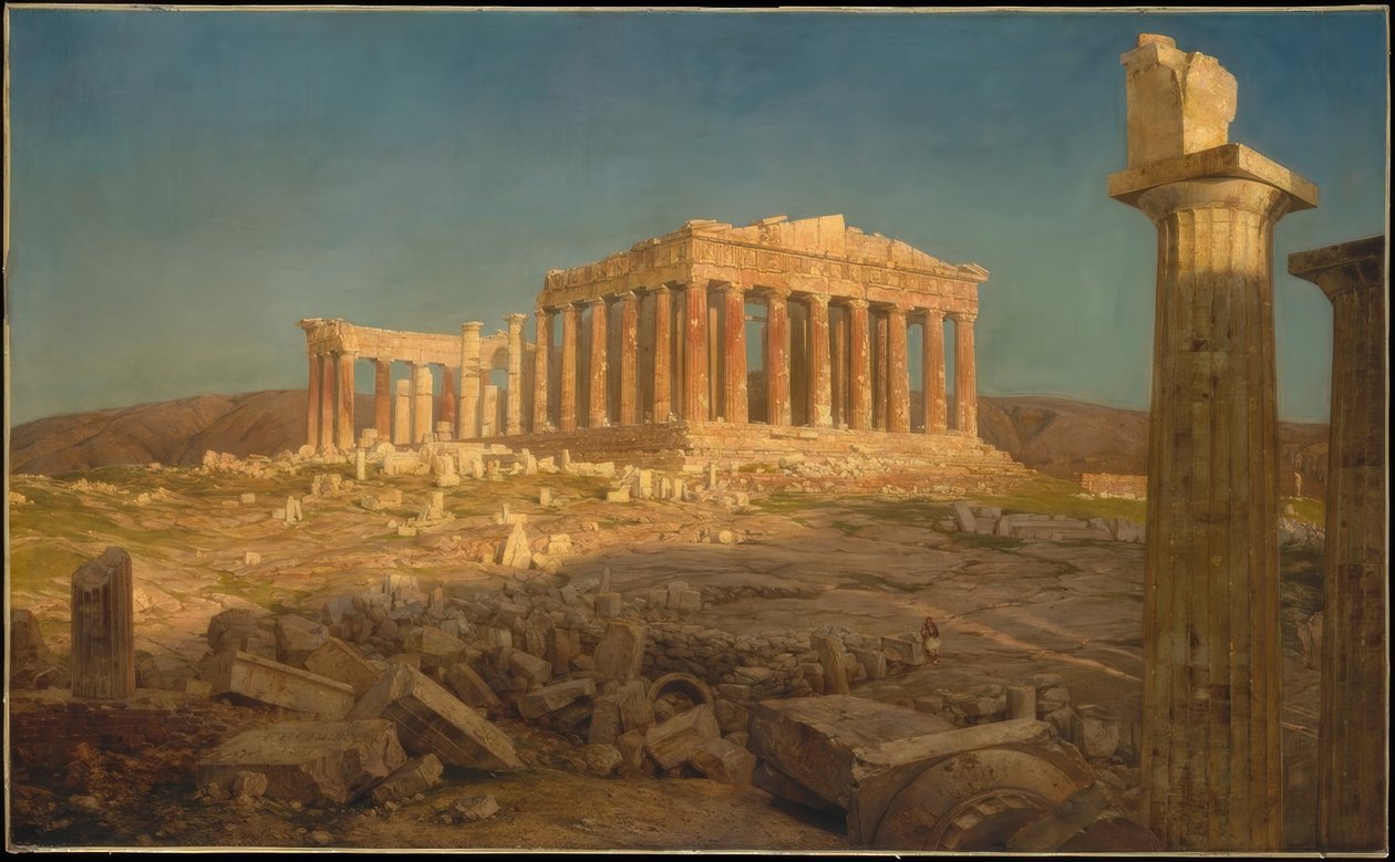 O Pártenon de Frederic Edwin Church
